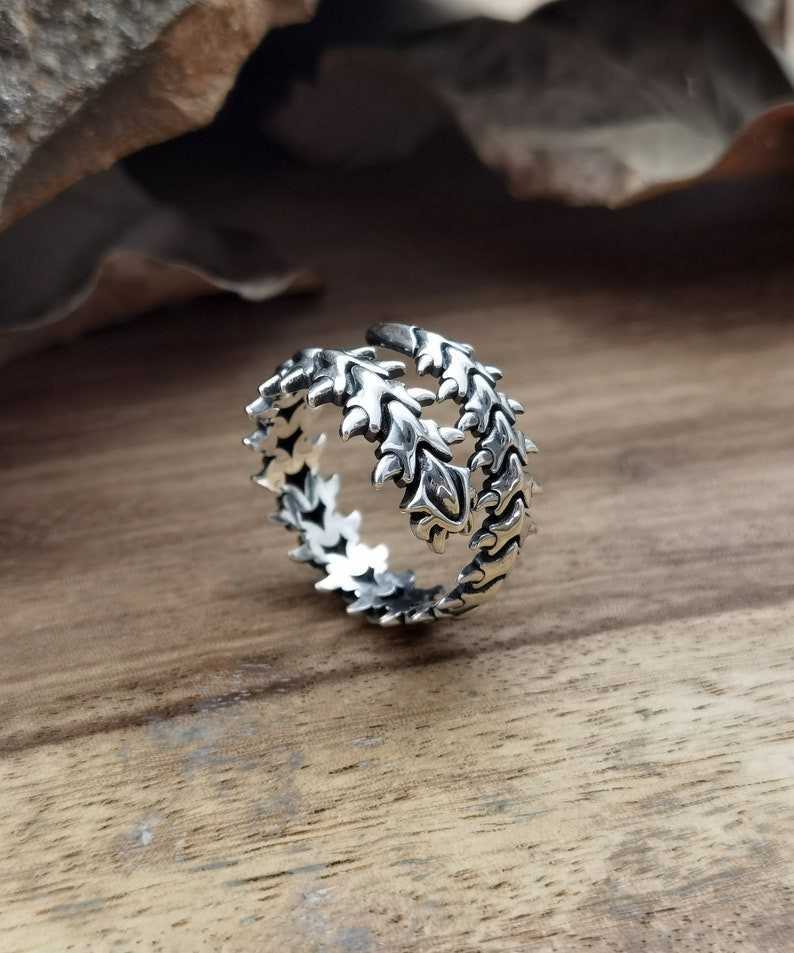 Band Rings Vintage Gothic Rock Hip Hop Bones Mens Rings For Punk Fish Bone Male Women Universal Ring Dragon Bone Gift Party Jewelry G230213