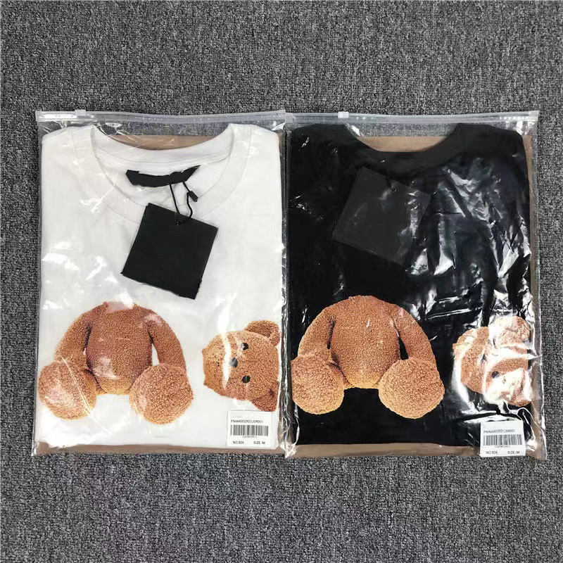 PA Summer Mens T Shirts Designer Casual Couples Short Sleeves Tee Comfortable Men Women T-Shirts Euro Broken Head Bear Direct Print Short Sleeve T-Shirt
PA Summer Mens T Shirts Designer Casual Couples Short Sleeves Tee Comfortable Men Women T-Shirts Euro Broken Head Bear Direct Print Short Sleeve T-Shirt