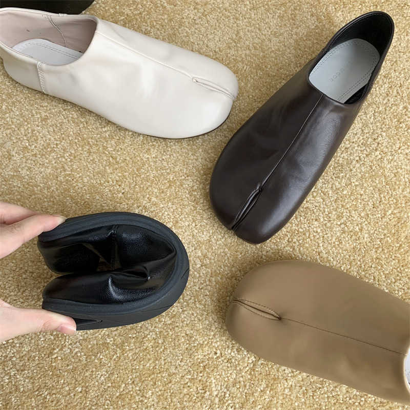 Shoes Women Dress Flats Tabi Ninja Moccasins Round Split Toe Shallow Lazy Slip On Slingback Mules Leather Shoes Soft Loafers Slip AD2104 I59A, Pic
Shoes Women Dress Flats Tabi Ninja Moccasins Round Split Toe Shallow Lazy Slip On Slingback Mules Leather Shoes Soft Loafers Slip AD2104 I59A, Pic