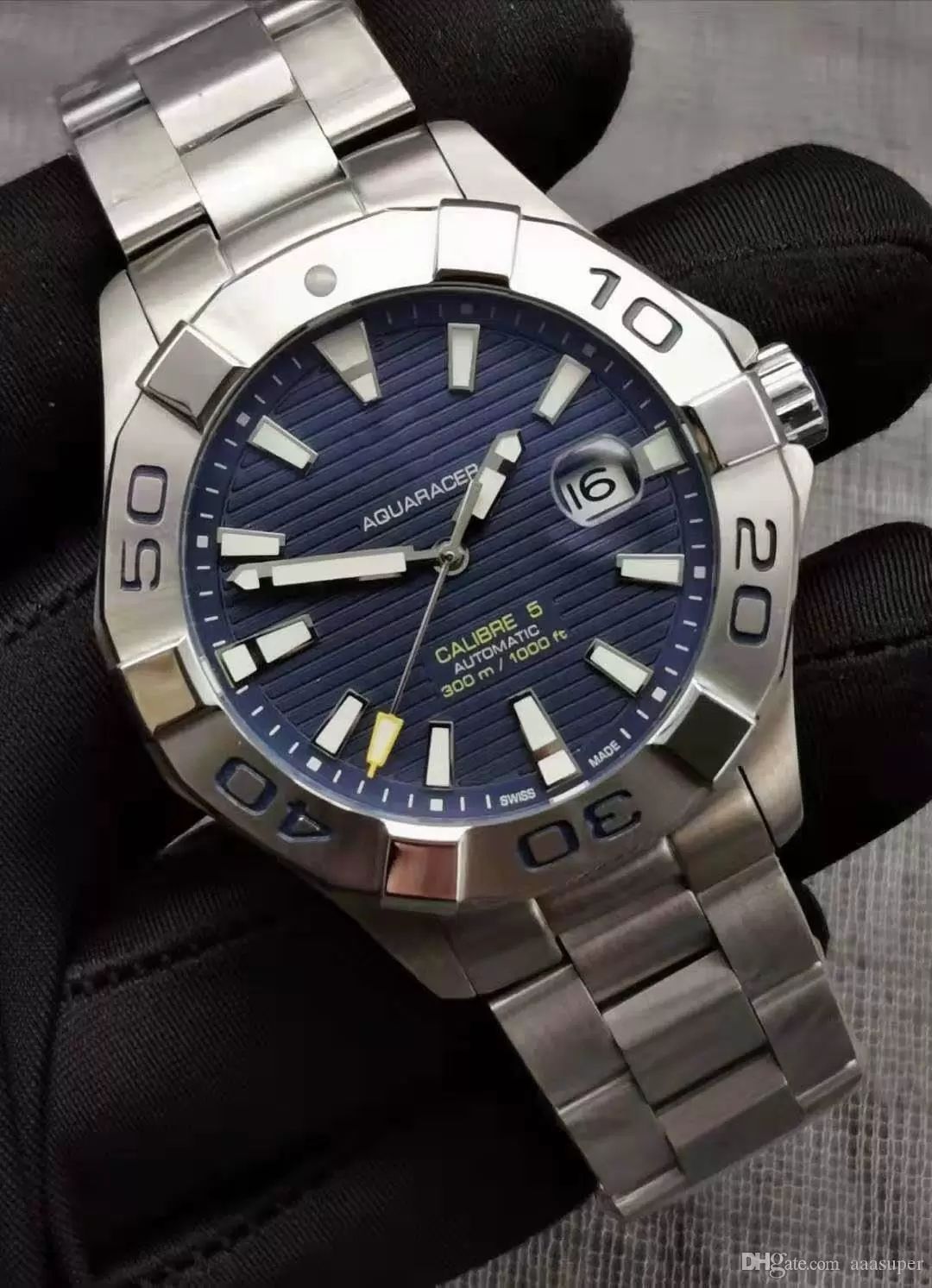 U1 Top AQUARACER Calibre 5 Watches tag Men's Mechanical Stainless Steel Automatic 2813 Movement Wristwatch mens Self-wind, Waterproof
U1 Top AQUARACER Calibre 5 Watches tag Men's Mechanical Stainless Steel Automatic 2813 Movement Wristwatch mens Self-wind, Waterproof