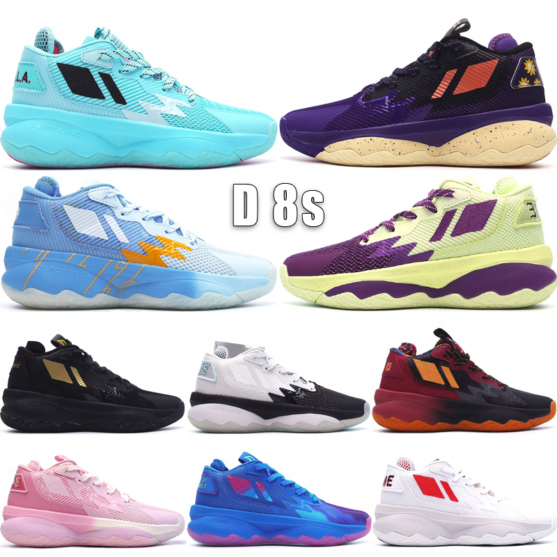 Top Dame 8 Men Basketball Shoes New Designer 8s Laheem The Dream Dame Time Sakura Battle Of The Bubble G.O.A.T. Spirit Three Kingdoms Outdoor Sneakers Size 40-46, #06 dash grey
Top Dame 8 Men Basketball Shoes New Designer 8s Laheem The Dream Dame Time Sakura Battle Of The Bubble G.O.A.T. Spirit Three Kingdoms Outdoor Sneakers Size 40-46, #06 dash grey