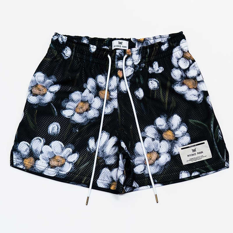 Men's Shorts American RYOKO RAIN oil painting casual mesh shorts men's and women's summer basketball training but knee quarter pants L230223, Sky blue
Men's Shorts American RYOKO RAIN oil painting casual mesh shorts men's and women's summer basketball training but knee quarter pants L230223, Sky blue