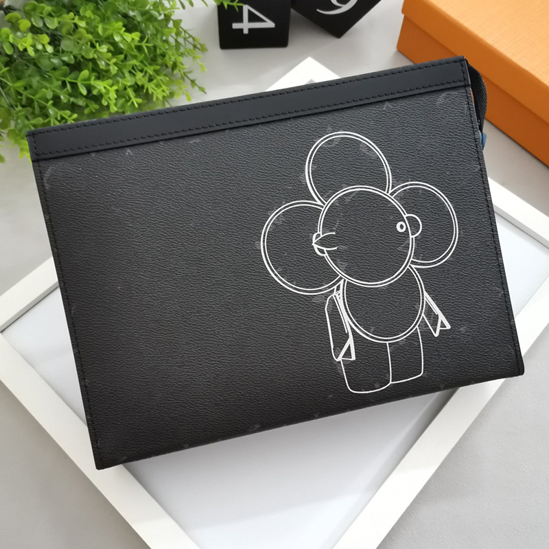 High Quality Designers Clutch Bags Men and Women Luxurys Handbags Purse Clutch Wallet Toilet Pouch Cosmetic Cases Fashion Flower Checkers 61692, Grey flower
High Quality Designers Clutch Bags Men and Women Luxurys Handbags Purse Clutch Wallet Toilet Pouch Cosmetic Cases Fashion Flower Checkers 61692, Grey flower