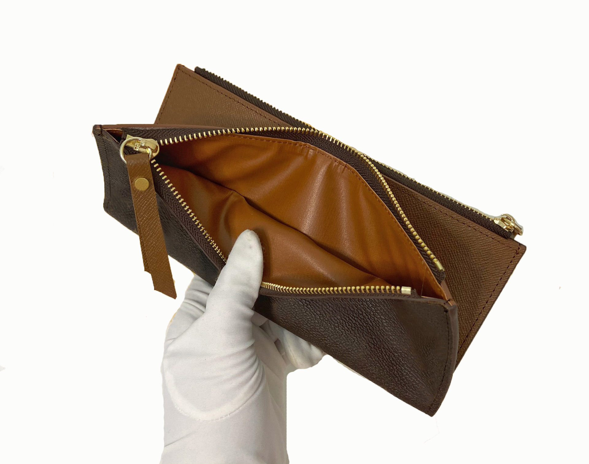Fashion designer wallets luxury Adele purse men women clutch Highs quality monograms zipper coin purses ladies card holder original box double bag style, 61269#brown monogrames
Fashion designer wallets luxury Adele purse men women clutch Highs quality monograms zipper coin purses ladies card holder original box double bag style, 61269#brown monogrames