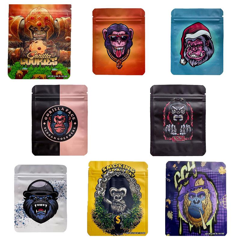 Edible Packaging Bag Edibles Gummy Zipper SmellProof Gorilla Glue Package For Dry Herb Flower Smell Proof Plastic Packing Case
Edible Packaging Bag Edibles Gummy Zipper SmellProof Gorilla Glue Package For Dry Herb Flower Smell Proof Plastic Packing Case