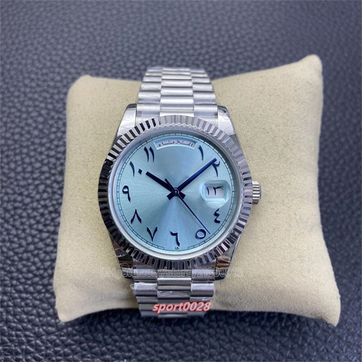 BP watch Arab Middle East Ice Blue Dial Sunday Datejust Mens Watch Men Pink Gold Watches With Diamonds Business 41mm New Oyster Jubilee Bracelet 904l 3235 movement, As shown
BP watch Arab Middle East Ice Blue Dial Sunday Datejust Mens Watch Men Pink Gold Watches With Diamonds Business 41mm New Oyster Jubilee Bracelet 904l 3235 movement, As shown