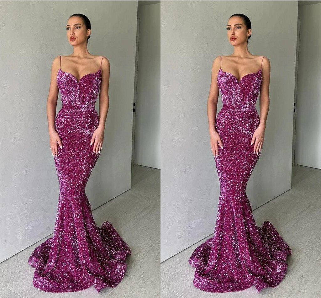 Glamorous Plus Size Mermaid Evening Dresses Spaghetti Straps Sequined Sweetheart Pleats Floor Length Formal Wear Celebrity Birthday Special Occasion Prom Dress, Chocolate
Glamorous Plus Size Mermaid Evening Dresses Spaghetti Straps Sequined Sweetheart Pleats Floor Length Formal Wear Celebrity Birthday Special Occasion Prom Dress, Chocolate
