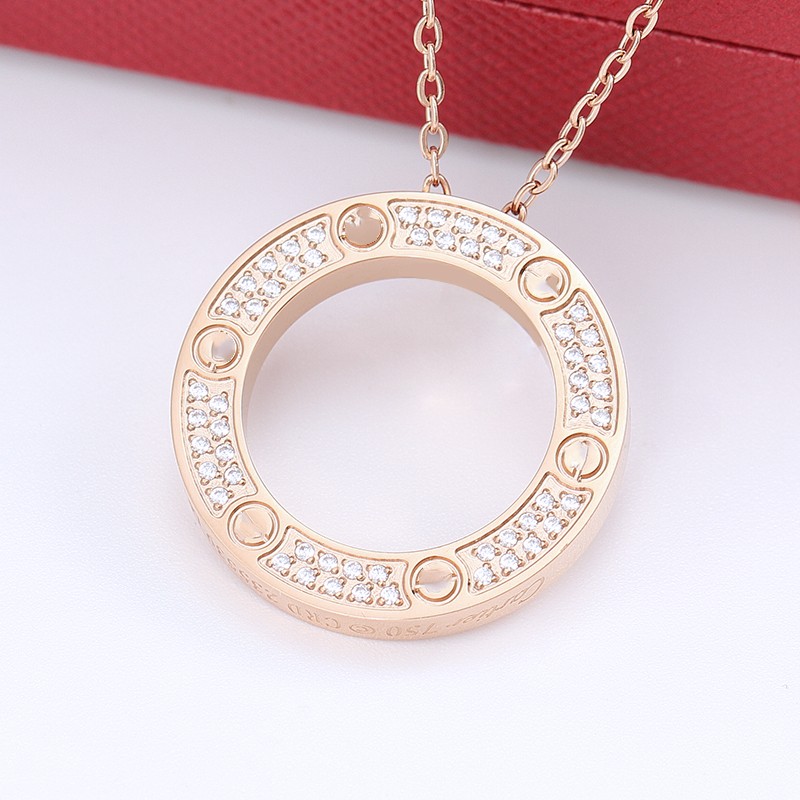 LOVE necklace Collarbone ladies designer chains couple pendant necklace luxury jewelry gift accessories wholesale diamond necklace cjeweler bijoux screw good
LOVE necklace Collarbone ladies designer chains couple pendant necklace luxury jewelry gift accessories wholesale diamond necklace cjeweler bijoux screw good
