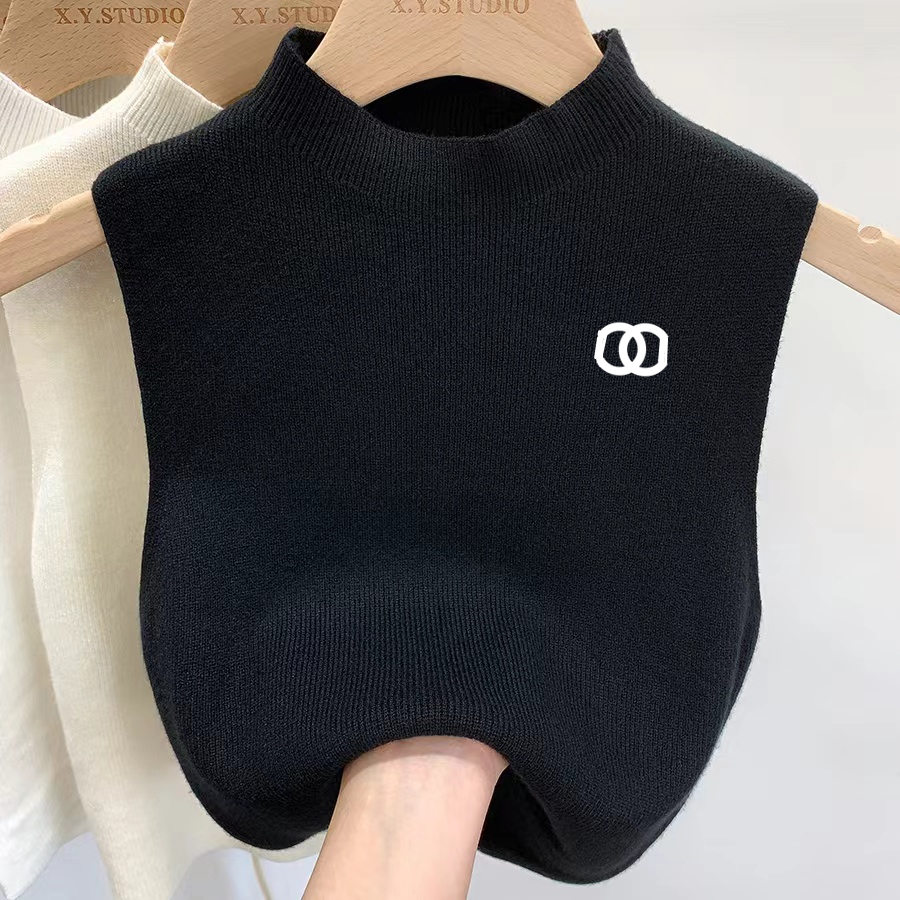 designer Women's Knits & Tees 2PIECE channnel Womens sleeveless undershirt fitted vest Spring and summer sweaters s m
designer Women's Knits & Tees 2PIECE channnel Womens sleeveless undershirt fitted vest Spring and summer sweaters s m