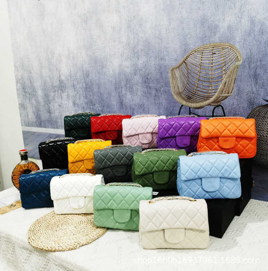 Designer Channel Cc Women Bag Small Xiangfeng Sheepskin Single Shoulder Bag Square Fat Rhombus Cross-body Bag Classic Small Square Bags Female Lss, Black9
Designer Channel Cc Women Bag Small Xiangfeng Sheepskin Single Shoulder Bag Square Fat Rhombus Cross-body Bag Classic Small Square Bags Female Lss, Black9
