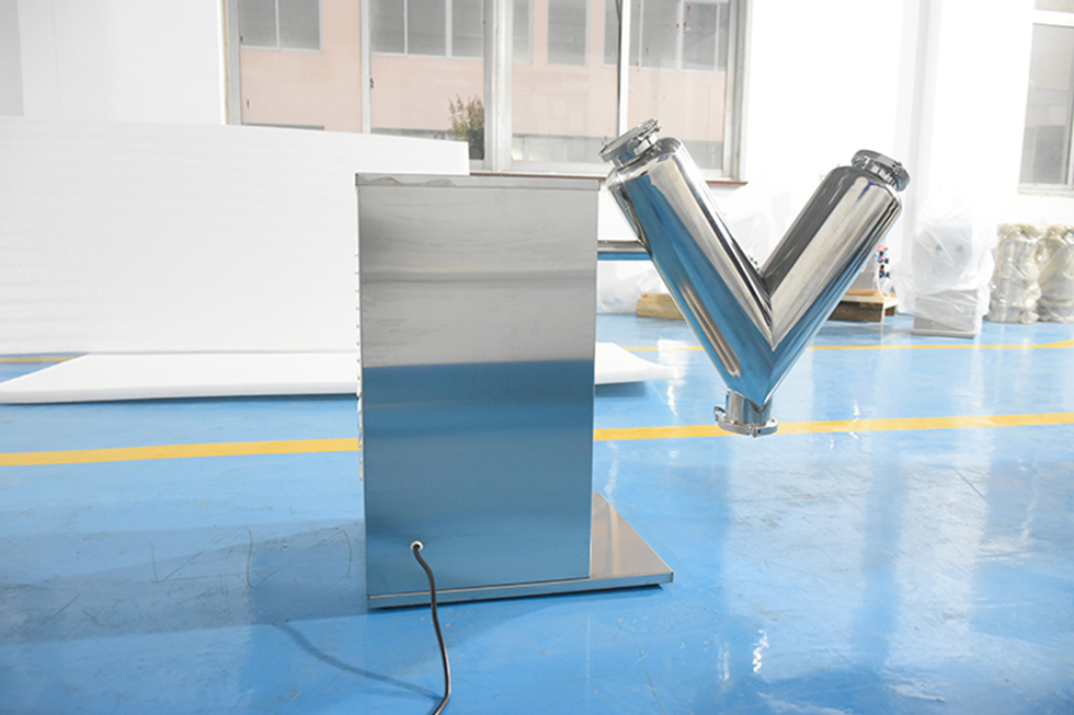 HNZXIB Laboratory V-High Speed Mixer Dry Powder Mixer Small Powder Mixer Mixer Lab Supplies 110V/220V