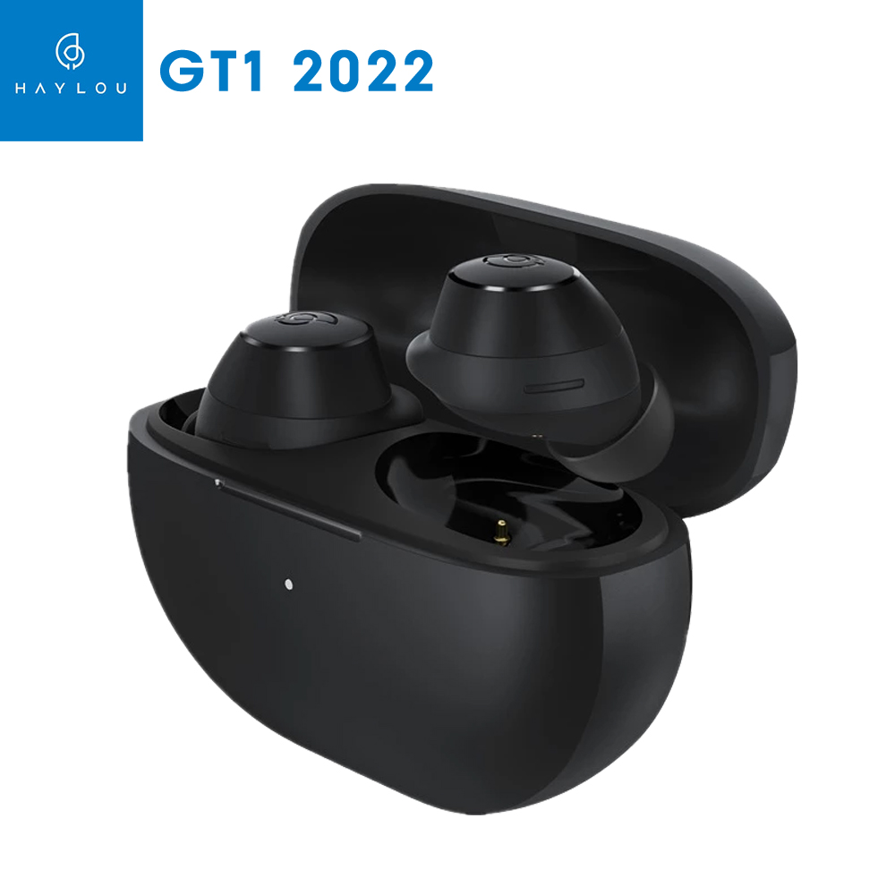 HAYLOU GT1 2022 TWS Dual-master V5.2 Bluetooth Earphones Wireless Headphones 20h Battery Life Magnetic Body AAC Audio Earbuds, Black
HAYLOU GT1 2022 TWS Dual-master V5.2 Bluetooth Earphones Wireless Headphones 20h Battery Life Magnetic Body AAC Audio Earbuds, Black