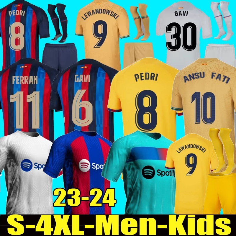 22 23 24 PEDRI GAVI soccer jerseys LEWANDOWSKI FERRAN camiseta de futbol barcas RAPHINHA 2022 2023 2024 ANSU FATI football shirt MEMPHIS barcelonas kits men kids sets
22 23 24 PEDRI GAVI soccer jerseys LEWANDOWSKI FERRAN camiseta de futbol barcas RAPHINHA 2022 2023 2024 ANSU FATI football shirt MEMPHIS barcelonas kits men kids sets