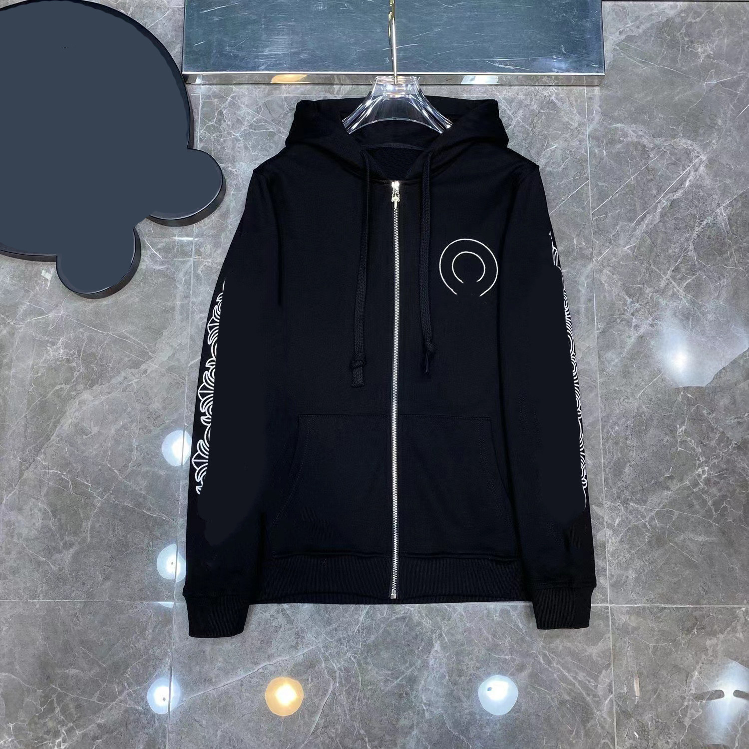 Designer Mens hoodies long sleeve hoodie long sleeve zipper jacket Loose coat hooded men woman Hip hop Top
Designer Mens hoodies long sleeve hoodie long sleeve zipper jacket Loose coat hooded men woman Hip hop Top