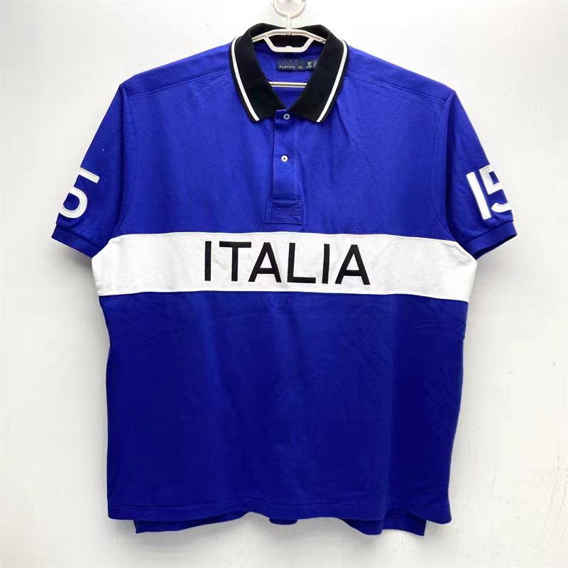 T6Wholesale Summer New Polos Shirts European and American Men's Short Sleeves CasualColorblock Cotton Large Size Embroidered Fashion T-Shirts
T6Wholesale Summer New Polos Shirts European and American Men's Short Sleeves CasualColorblock Cotton Large Size Embroidered Fashion T-Shirts