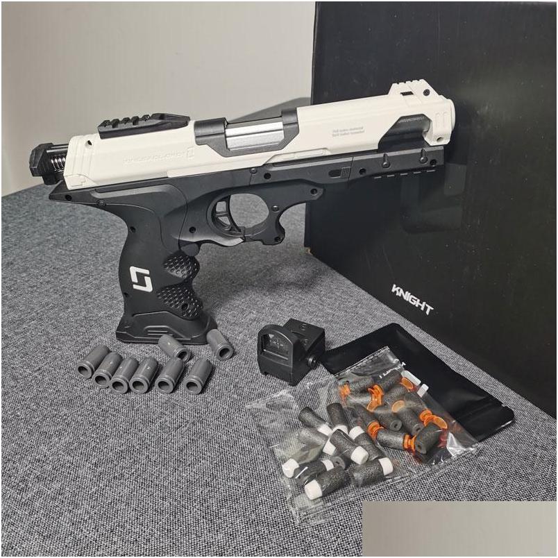 Gun Toys 2022 New Knight Shell Ejection Blaster Toy Pistol Soft Shooting Model Launcher For Adts Boys Children Outdoor Games Drop De Dh90C
Gun Toys 2022 New Knight Shell Ejection Blaster Toy Pistol Soft Shooting Model Launcher For Adts Boys Children Outdoor Games Drop De Dh90C