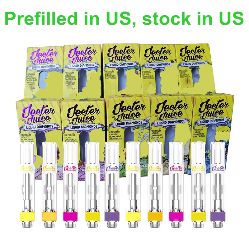 Prefilled Jeeter Juice Ceramic Coil Cartridge Glass Atomizer Vape Carts 0.8ml /1ml 510 Thread Thick Oil with Packaging Vaporizer 10 Colors Packing 100pcs
Prefilled Jeeter Juice Ceramic Coil Cartridge Glass Atomizer Vape Carts 0.8ml /1ml 510 Thread Thick Oil with Packaging Vaporizer 10 Colors Packing 100pcs