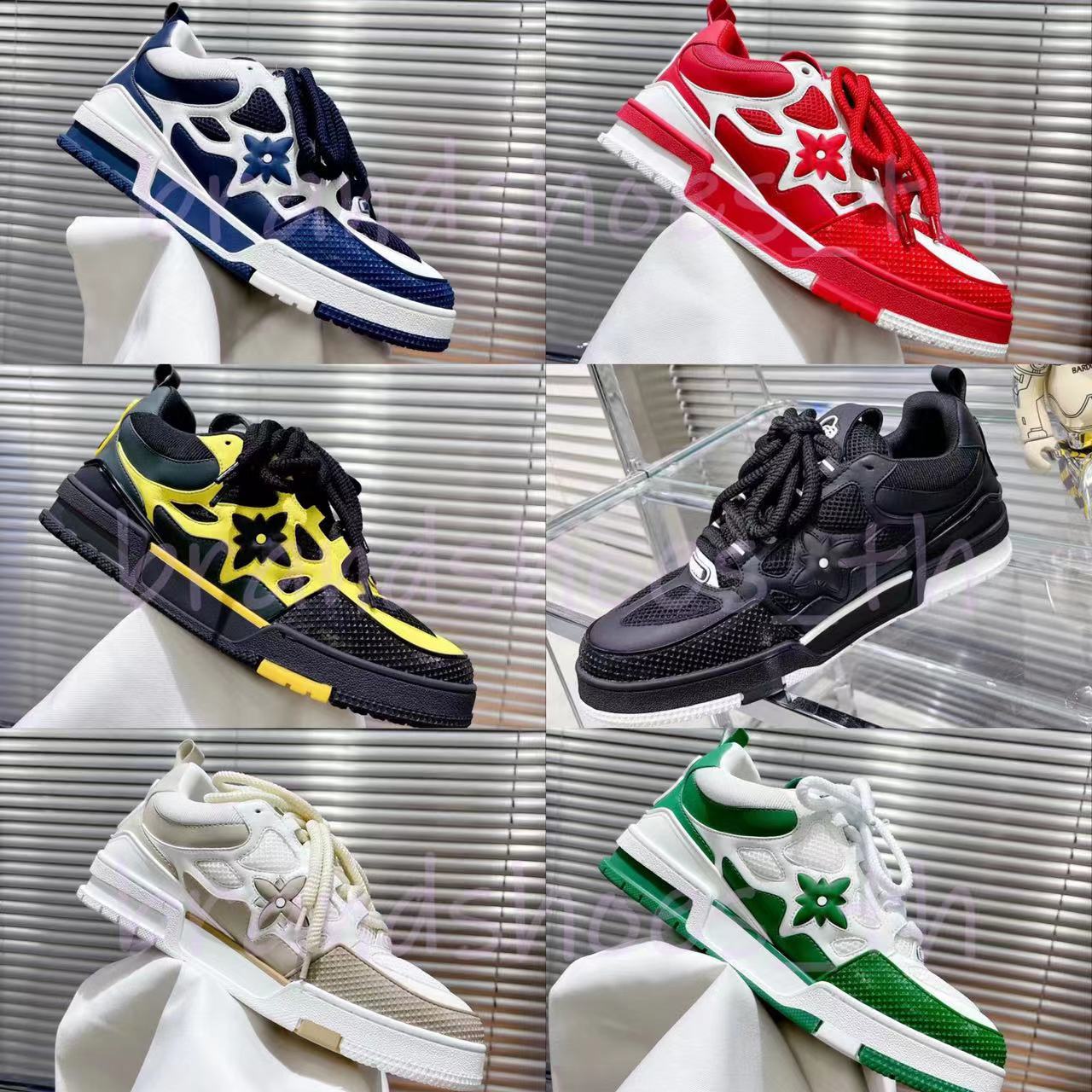 2023 Designer Casual Shoes Men Sneakers Rubber Platform Trainers Leather Sneaker Multicolor Laceup Skate Shoes Fashion Running Shoe With Box 38-45
2023 Designer Casual Shoes Men Sneakers Rubber Platform Trainers Leather Sneaker Multicolor Laceup Skate Shoes Fashion Running Shoe With Box 38-45