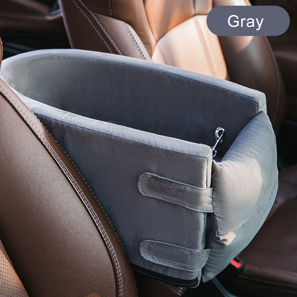 S Cat Crates Houses Portable Bag Car Seat Pet Bed Travel Central Control Non Slip Universal Vehicle Armrest Box 230222 eat lip