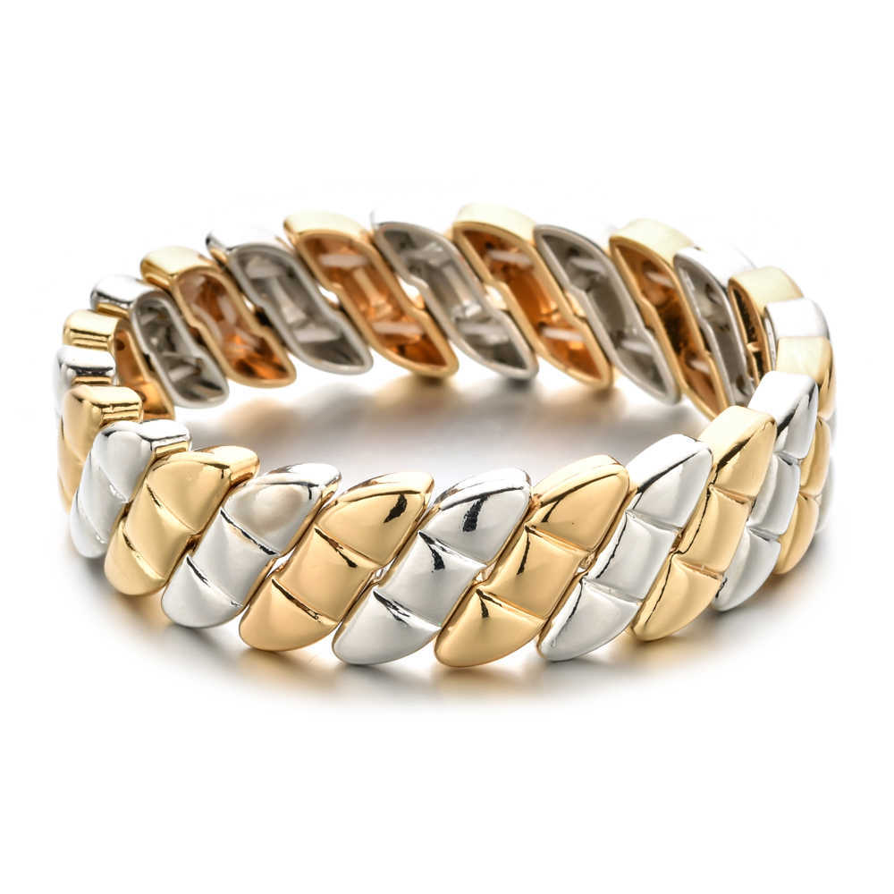 Link Chain Rainbow Tile Stretch Enamel Bracelets For Women Friendship Pulseiras Fashion Bohemian Jewelry Gifts for Girls Summer Beach G230222