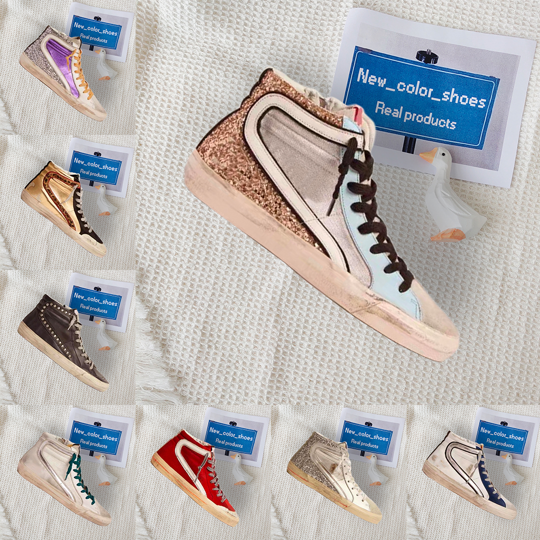 Golden super star Retro goldens Shoes Mid Slide Casual shoes Star high-top Designer Sneakers Women Shoe Man Francy Shoes Classic White black Do-old Dirty
Golden super star Retro goldens Shoes Mid Slide Casual shoes Star high-top Designer Sneakers Women Shoe Man Francy Shoes Classic White black Do-old Dirty