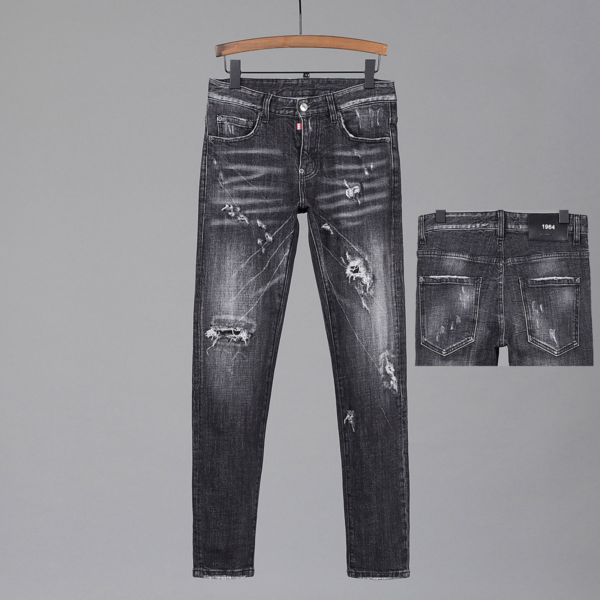 DSQ slim black Men's Jeans Cool Guy Jeans Classic Fashion Hip Hop Rock Moto Mens Casual Design Ripped Distressed Skinny Denim Biker DSQ2 Jean 868, 8221 black
DSQ slim black Men's Jeans Cool Guy Jeans Classic Fashion Hip Hop Rock Moto Mens Casual Design Ripped Distressed Skinny Denim Biker DSQ2 Jean 868, 8221 black