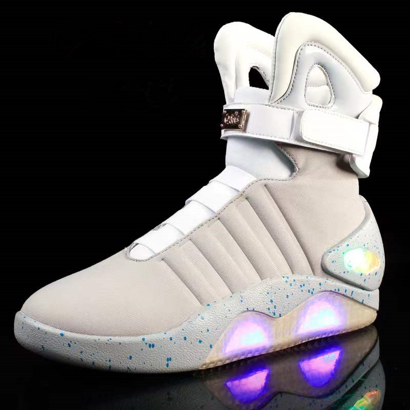 big size us 13 boots Designer Authentic Air Mag Back To The Future Glow In Dark Gray Sneakers Marty Mcfly Led Shoes Lighting Up Mags Sneake designer sneaker mens sneaker, 1 no logo
big size us 13 boots Designer Authentic Air Mag Back To The Future Glow In Dark Gray Sneakers Marty Mcfly Led Shoes Lighting Up Mags Sneake designer sneaker mens sneaker, 1 no logo