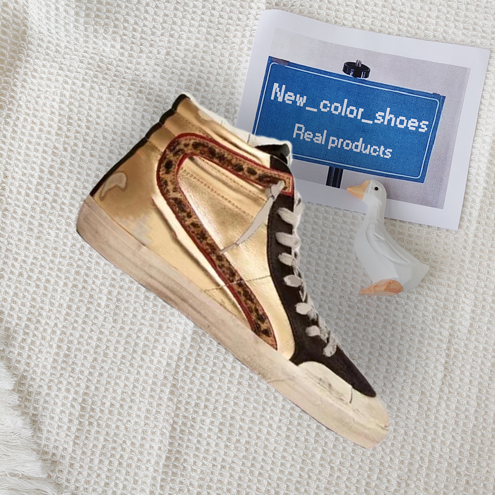 New Release Fashion Women High top Shoes Mid Slide Super Ball Star Sneakers Shoes Luxury Sequin Classic White black pink Do-old Dirty goldens sneakers Shoe 
New Release Fashion Women High top Shoes Mid Slide Super Ball Star Sneakers Shoes Luxury Sequin Classic White black pink Do-old Dirty goldens sneakers Shoe