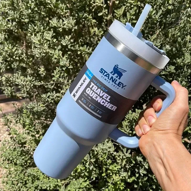 Stanley 40oz Mug Tumbler With Handle Insulated Tumblers Lids Straw Stainless Steel Coffee Termos Cup With logo Wholesale, Custom
Stanley 40oz Mug Tumbler With Handle Insulated Tumblers Lids Straw Stainless Steel Coffee Termos Cup With logo Wholesale, Custom