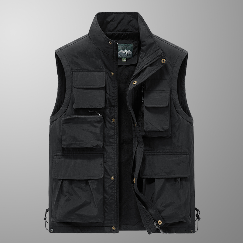 Men's Vests Winter Sleeveless Jacket Casual Black Waterproof Slim Fit Windbreaker Fashion Cargo For 230223