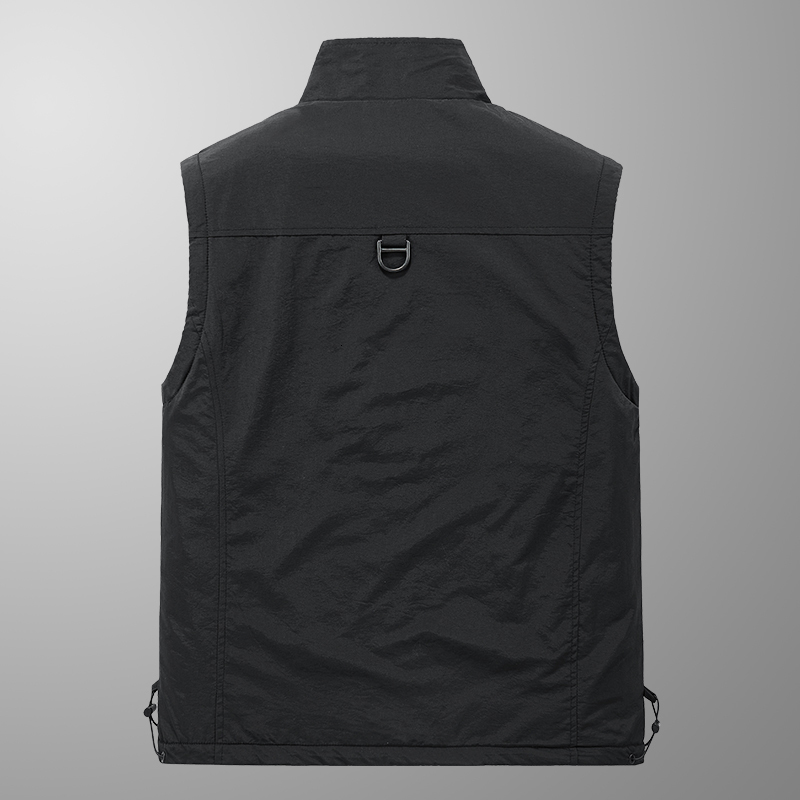Men's Vests Winter Sleeveless Jacket Casual Black Waterproof Slim Fit Windbreaker Fashion Cargo For 230223