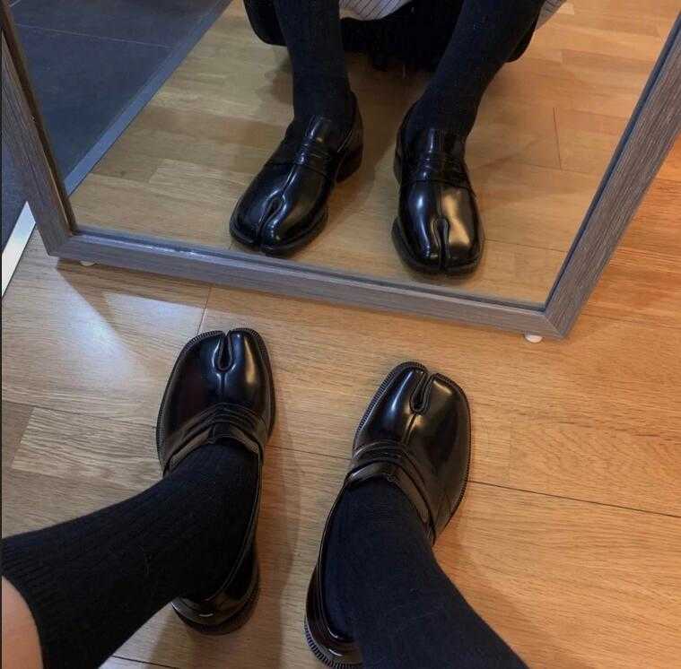 Flats Dress Shoes Tabi Ninja Moccasins Round Split Toe Shallow Women Single Shoes Lazy Slip On Slingback Mules Leather Shoes Soft Loafers W2UR, Beige
Flats Dress Shoes Tabi Ninja Moccasins Round Split Toe Shallow Women Single Shoes Lazy Slip On Slingback Mules Leather Shoes Soft Loafers W2UR, Beige