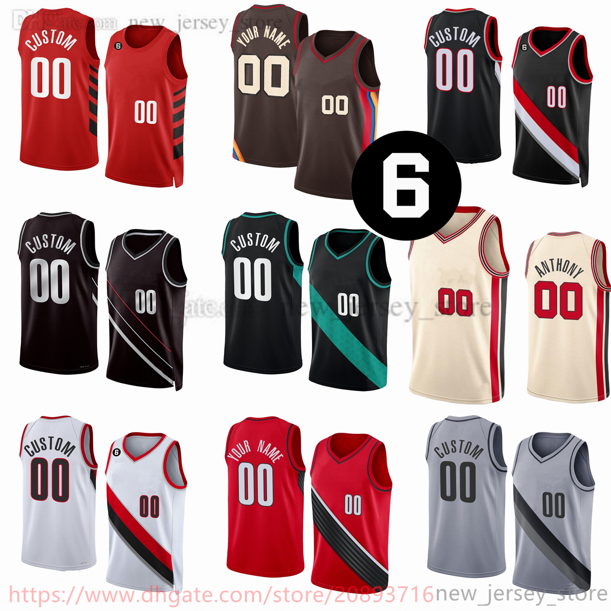 Custom 2023 New Printed Basketball Jerseys 4 Matisse Thybulle 10 Nassir 1 Anfernee Little Simons 2 Trendon Watford 27 Jusuf Nurkic 41 Ibou Badji 21 John Butler 6 patch, Printed + 6 patch (with team logo)
Custom 2023 New Printed Basketball Jerseys 4 Matisse Thybulle 10 Nassir 1 Anfernee Little Simons 2 Trendon Watford 27 Jusuf Nurkic 41 Ibou Badji 21 John Butler 6 patch, Printed + 6 patch (with team logo)