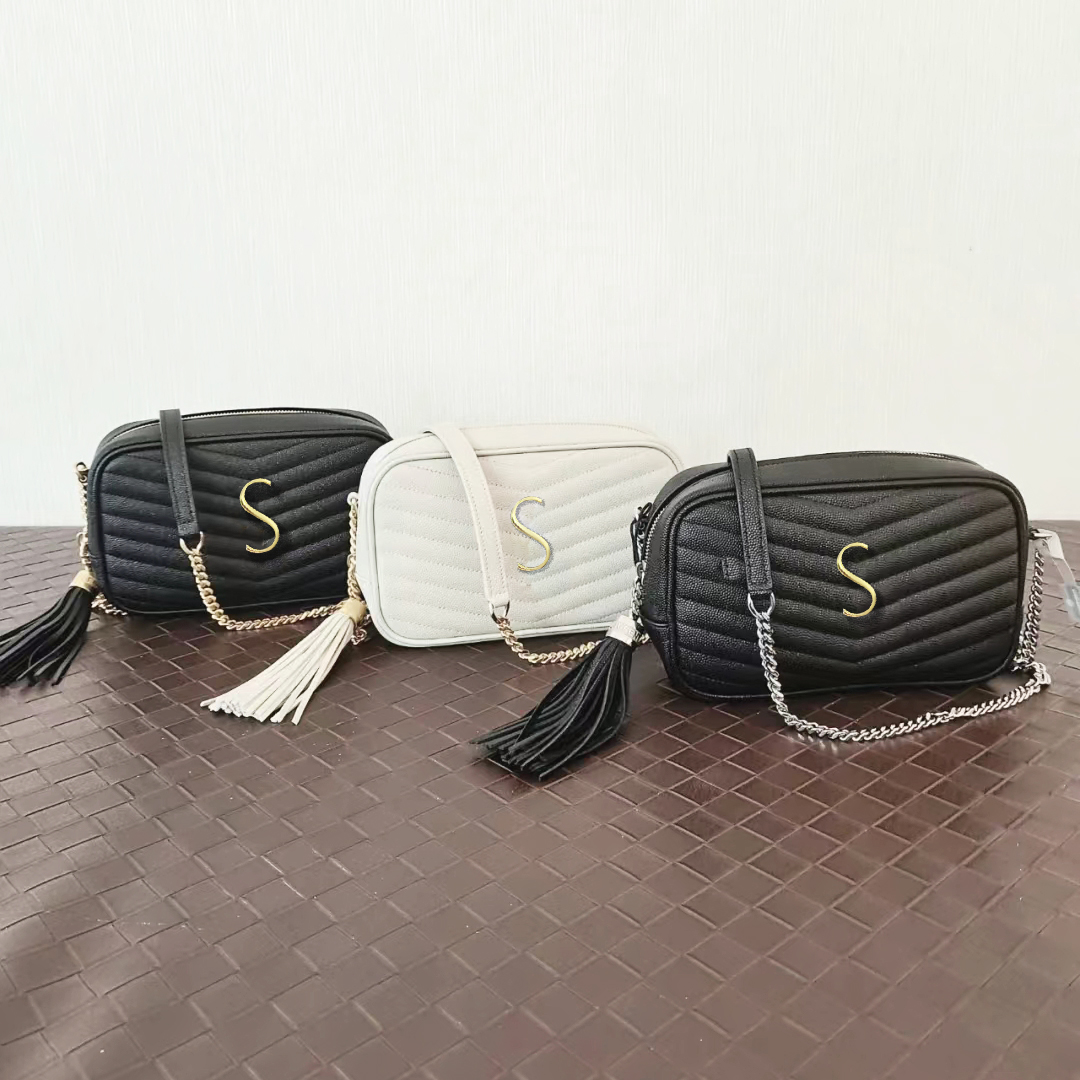 Top quality Genuine Leather tote bag Women's mens Luxury Designer LOU camera tassel quilted Bag Classic metal chain shoulder strap handbags Crossbody caviar Bags, Red black
Top quality Genuine Leather tote bag Women's mens Luxury Designer LOU camera tassel quilted Bag Classic metal chain shoulder strap handbags Crossbody caviar Bags, Red black