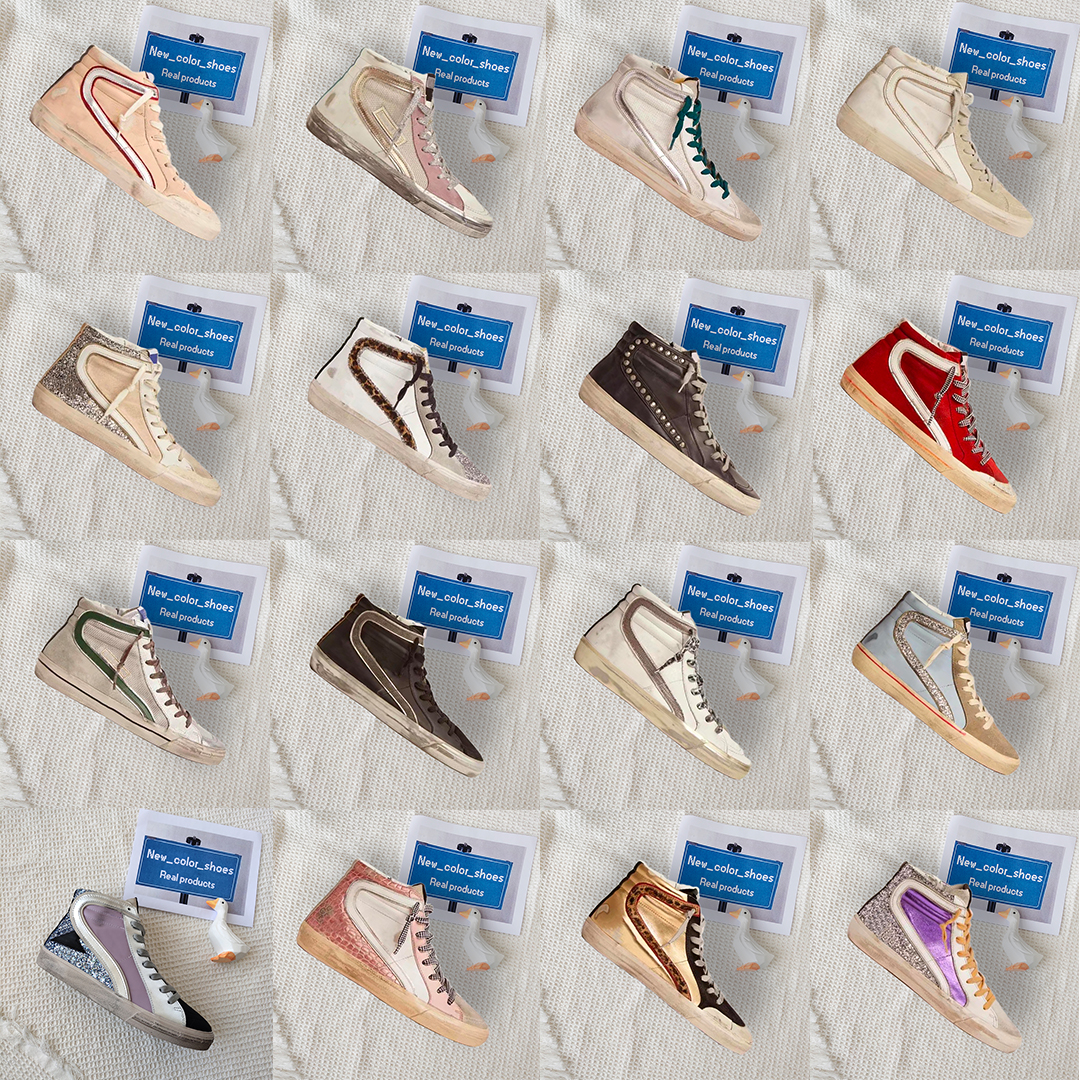 Golden Excellent Retro goldens gooses Shoes Mid Slide Casual shoes Star high-top Designer Sneakers Women Shoe Man Francy Shoes Classic White black Do-old Dirty, 14
Golden Excellent Retro goldens gooses Shoes Mid Slide Casual shoes Star high-top Designer Sneakers Women Shoe Man Francy Shoes Classic White black Do-old Dirty, 14