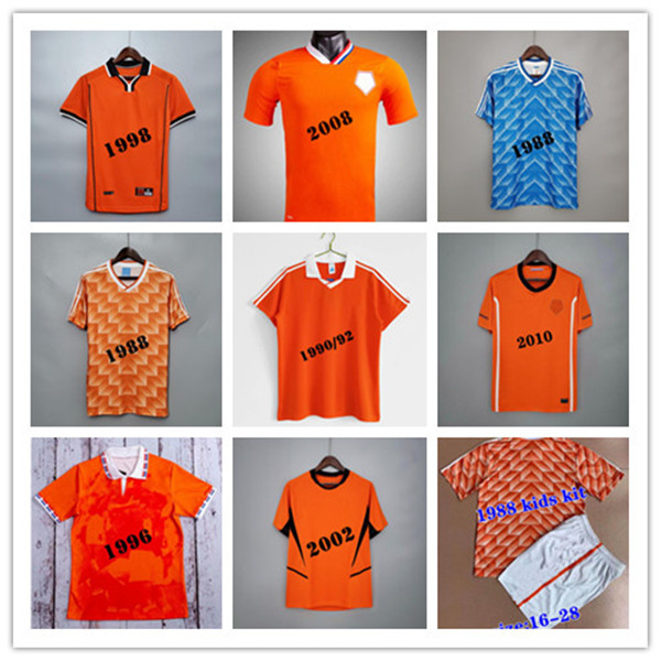Retro Netherlands Shirt 1988 Gullit home away Jerseys van Basten BERGKAMP V.PERSIE Koeman Vintage Holland Shirt Classic Shirt Kit
Retro Netherlands Shirt 1988 Gullit home away Jerseys van Basten BERGKAMP V.PERSIE Koeman Vintage Holland Shirt Classic Shirt Kit