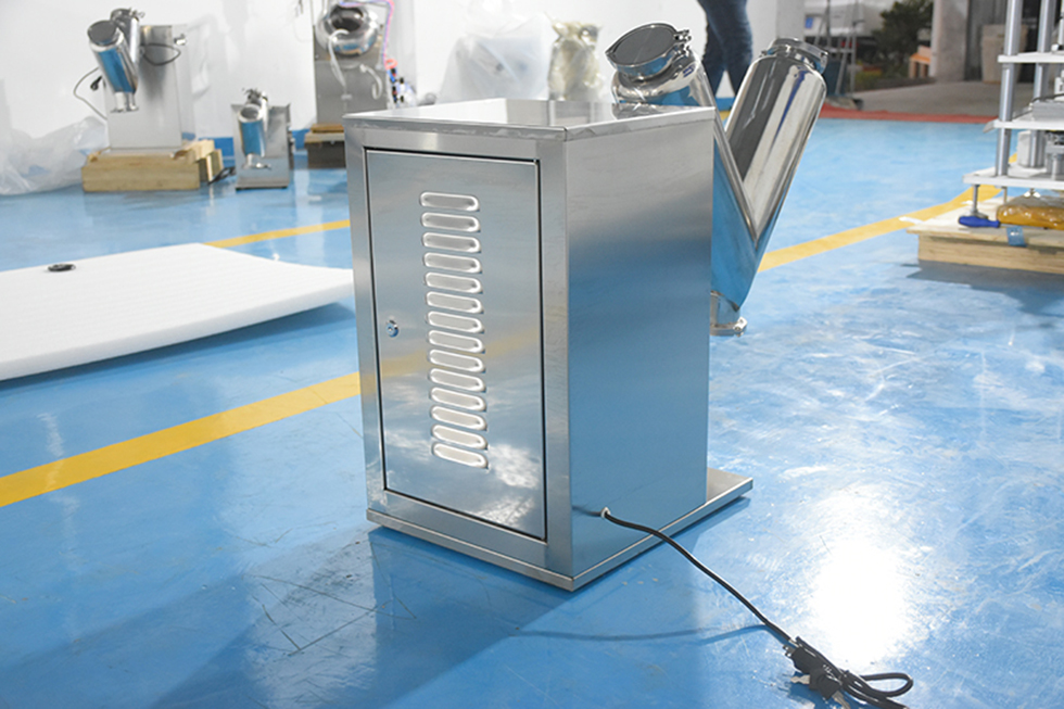HNZXIB Laboratory V-High Speed Mixer Dry Powder Mixer Small Powder Mixer Mixer Lab Supplies 110V/220V