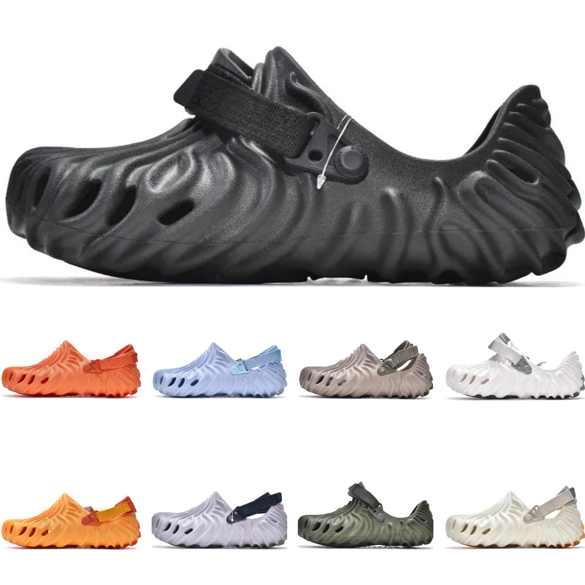 2022 Designer Croc Slides Boots EVA Salehe Bembury x Pollex Clog Men Woman Sandals Slides Stratus Menemsha Cucumber Urchin Waterproof Shoes Crocodile Buckle Sandal, Customize
2022 Designer Croc Slides Boots EVA Salehe Bembury x Pollex Clog Men Woman Sandals Slides Stratus Menemsha Cucumber Urchin Waterproof Shoes Crocodile Buckle Sandal, Customize