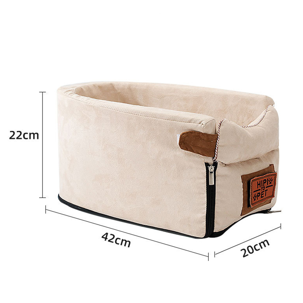 S Cat Crates Houses Portable Bag Car Seat Pet Bed Travel Central Control Non Slip Universal Vehicle Armrest Box 230222 eat lip