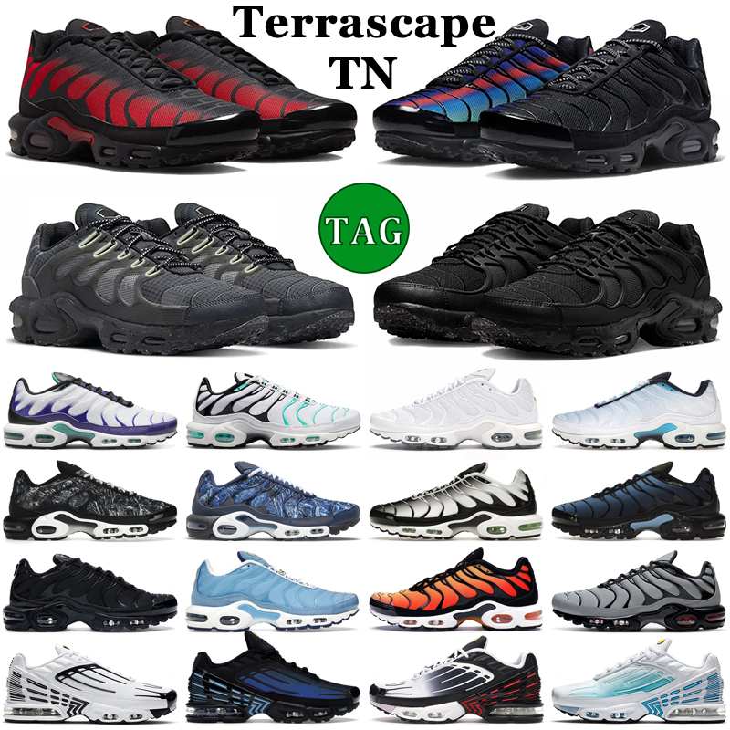 2023 tn plus terrascape 3 Running Shoes Men Women Triple White Black Anthracite Mint Green Unity Hyper Blue Gradient Bred Reflective Mens Trainers Sports Sneakers, 22 
2023 tn plus terrascape 3 Running Shoes Men Women Triple White Black Anthracite Mint Green Unity Hyper Blue Gradient Bred Reflective Mens Trainers Sports Sneakers, 22