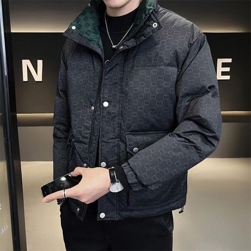 2023 Classic downs Men Parkas Fashion Luxury Designer Brand Down Jacket Man Trend Winter Warm Cotton Jackets Outdoor Outwear Coats Size M-4XL