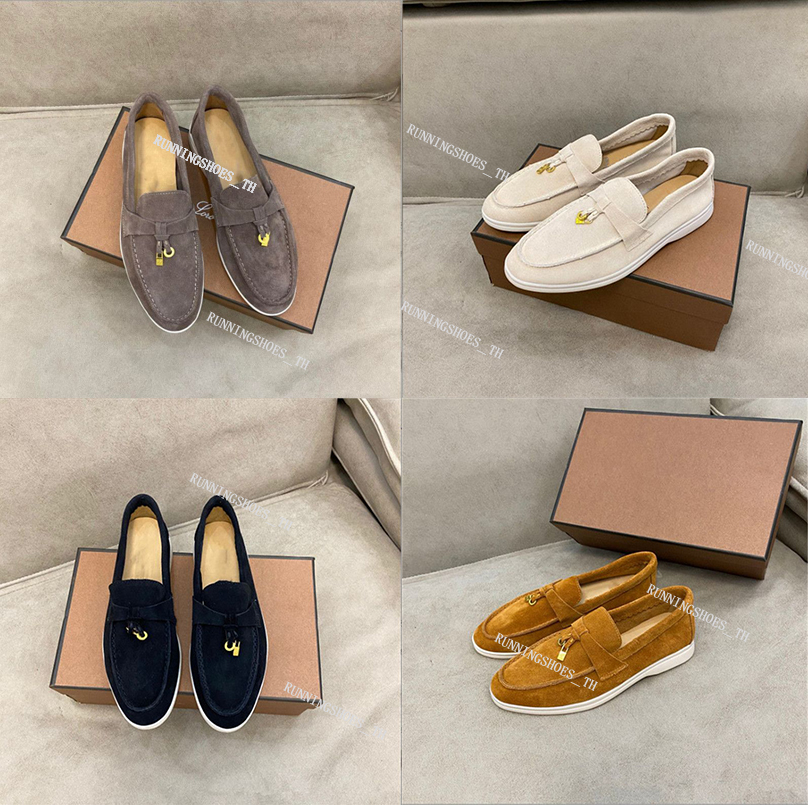 LP Casual Shoes Suede calfskin Sneakers Fashion Dress Loafers Slip On Mules Loafer Charms Embellished Walk Trainers Loro Leahter Shoe
LP Casual Shoes Suede calfskin Sneakers Fashion Dress Loafers Slip On Mules Loafer Charms Embellished Walk Trainers Loro Leahter Shoe