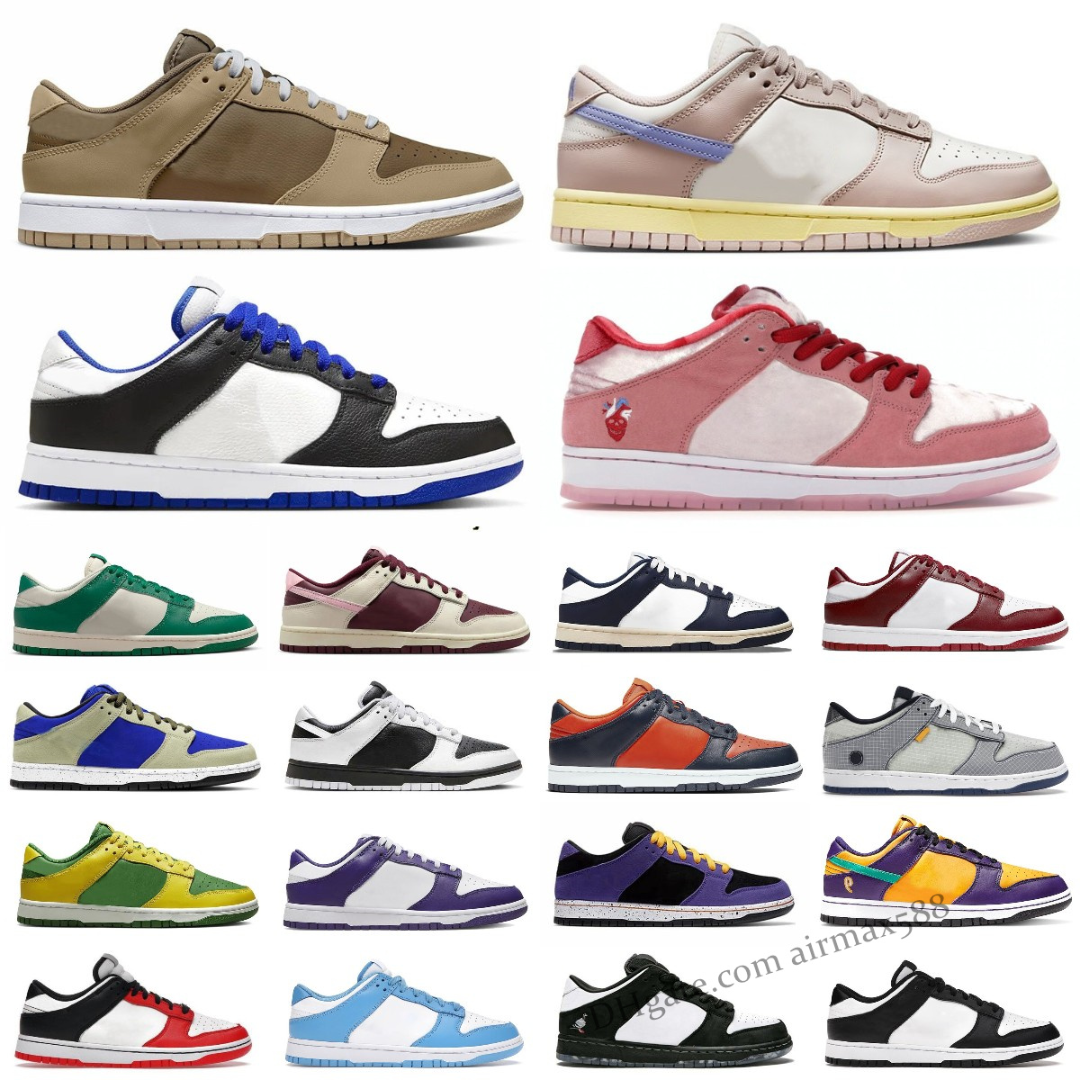 With box Hot sbdunk Panda Pigeon casual shoes sports sneakers Skate sb Fog Grey dunks mens womens dunksb Judge Grey Famu Pink Oxford Valentine's Day low trainers 36-45, Please contact us for more colors
With box Hot sbdunk Panda Pigeon casual shoes sports sneakers Skate sb Fog Grey dunks mens womens dunksb Judge Grey Famu Pink Oxford Valentine's Day low trainers 36-45, Please contact us for more colors