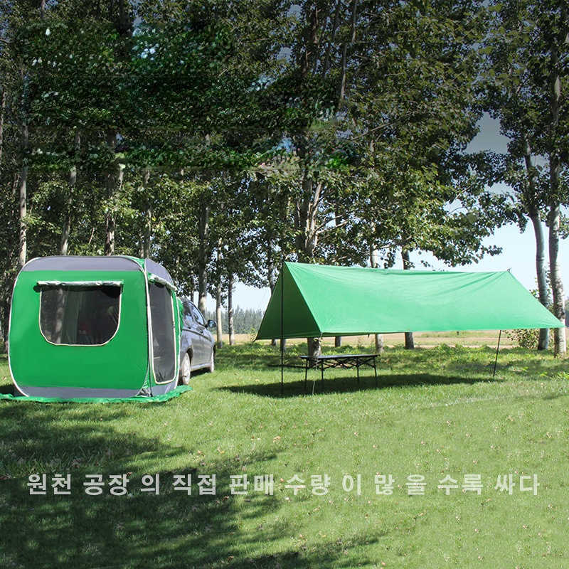 Tents and Shelters Car Rear Extended Tent Automatic Pop Up 46 Person Self Driving Outdoor Camping Shelter SUV Beach Canopy Fishing Awning Pergola J230