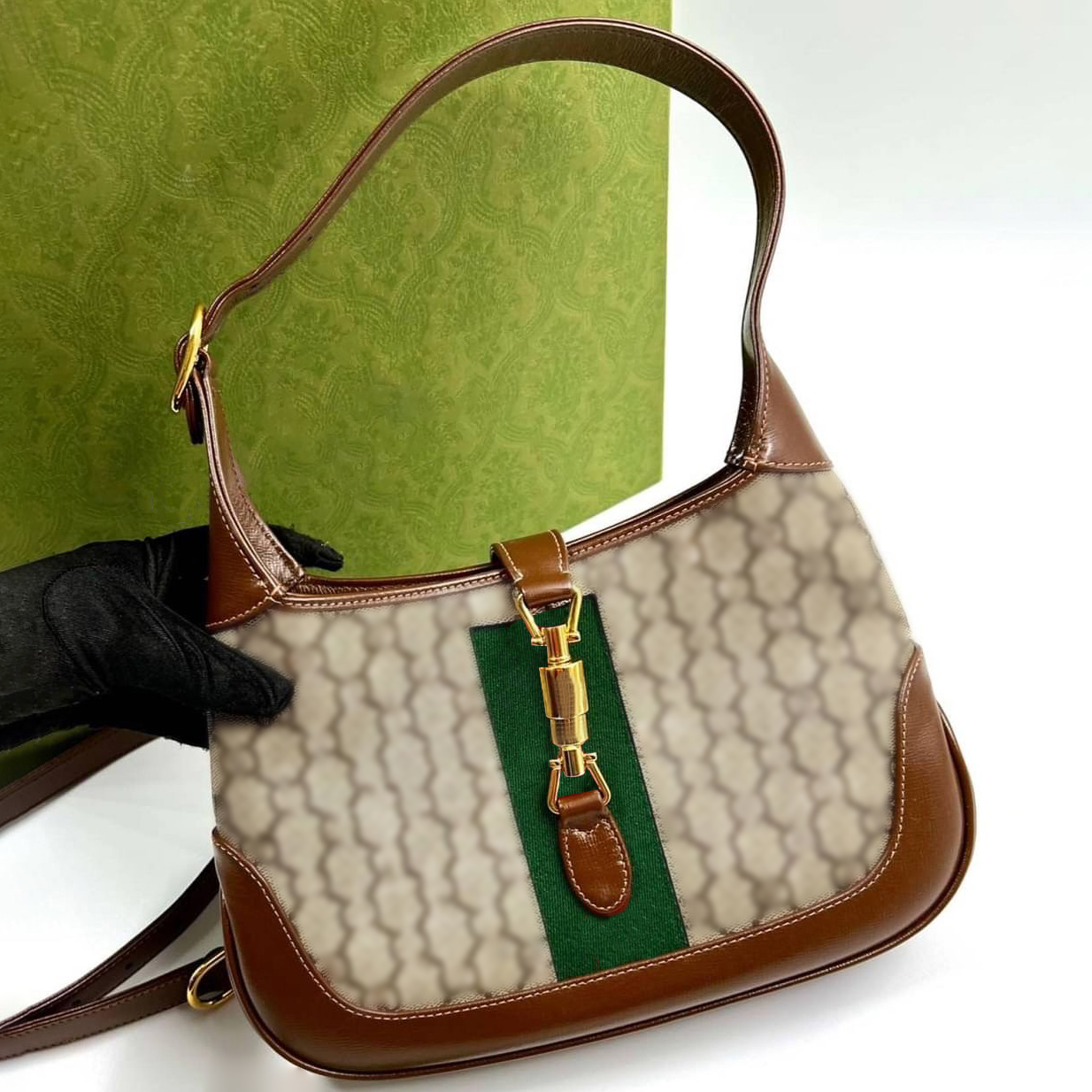 Underarm Cleo G Jackie 1961 Fashion Crossbody Bags With Shoulder strap Women's Designer Genuine Leather Handbag men Luxury Bag hobo original Wallet jackie Handbags, Classic
Underarm Cleo G Jackie 1961 Fashion Crossbody Bags With Shoulder strap Women's Designer Genuine Leather Handbag men Luxury Bag hobo original Wallet jackie Handbags, Classic