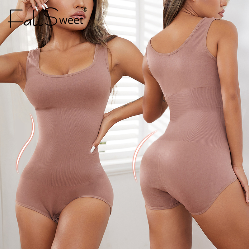 Women's Shapers FallSweet Bodysuit Shapewear Women Shapers Butt Lifter Corset Waist Trainer Body Shaper Tummy Slimming Shapewear 230223