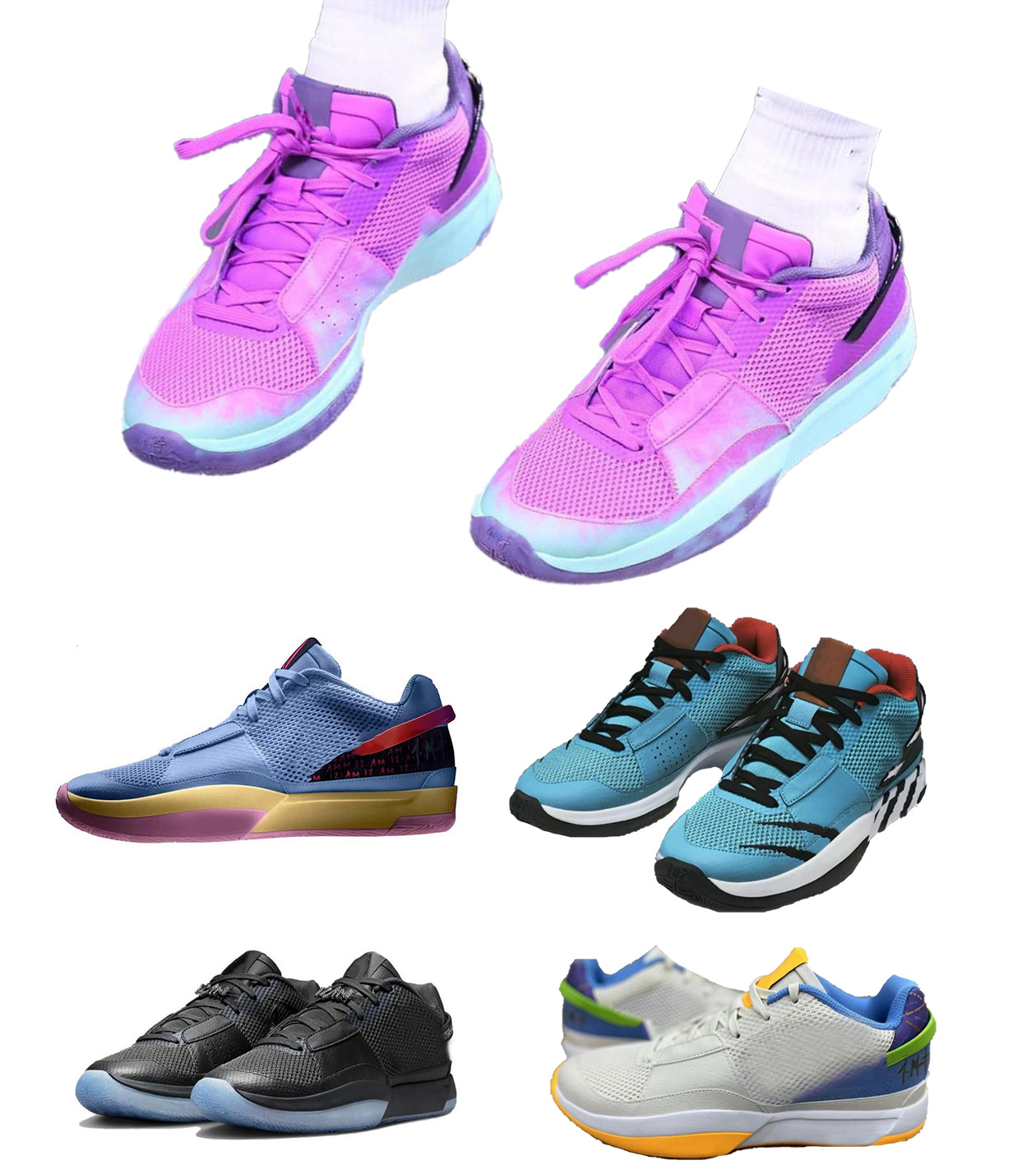 basketball shoe Ja 1 Day 1 Ja Morant first signature Sneakers Men Women Boys Girs For Sale Grinch Dark Grey Pure Platinum Bright Mango yakuda Discount Sneaker