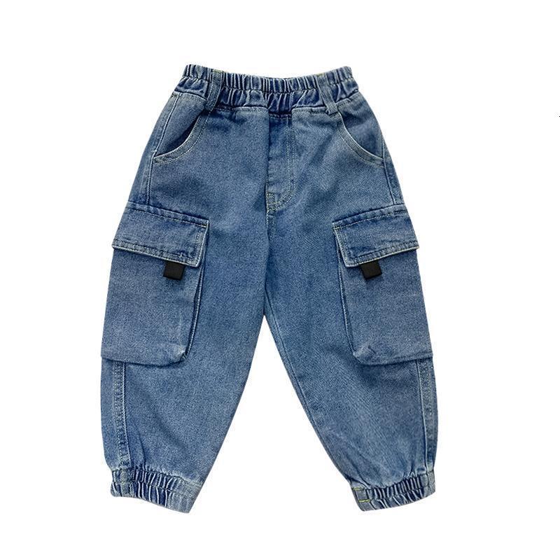 Jeans Boys Jeans Student Autumn Spring Children Pants Toddler Kids Trousers Clothes For Baby Boy Pants 230223
