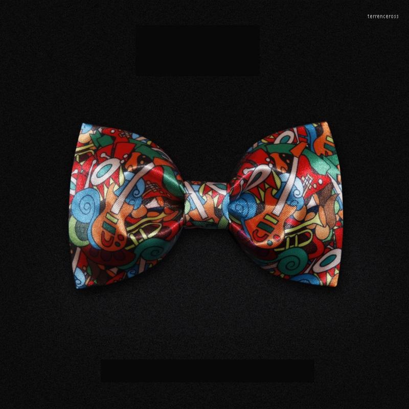 Bow Ties Brand Fashion Men's Tie Print Party Wedding For Men Butterfly Bowtie