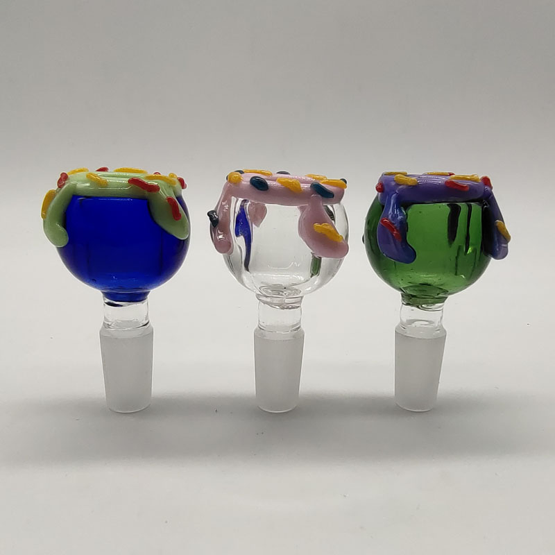 DPGB106 Glass Smoke Minky clored Icecream bowl